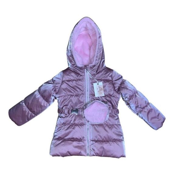 Jessica Simpson Hooded Winter Puffer Coat - Picture 1 of 6